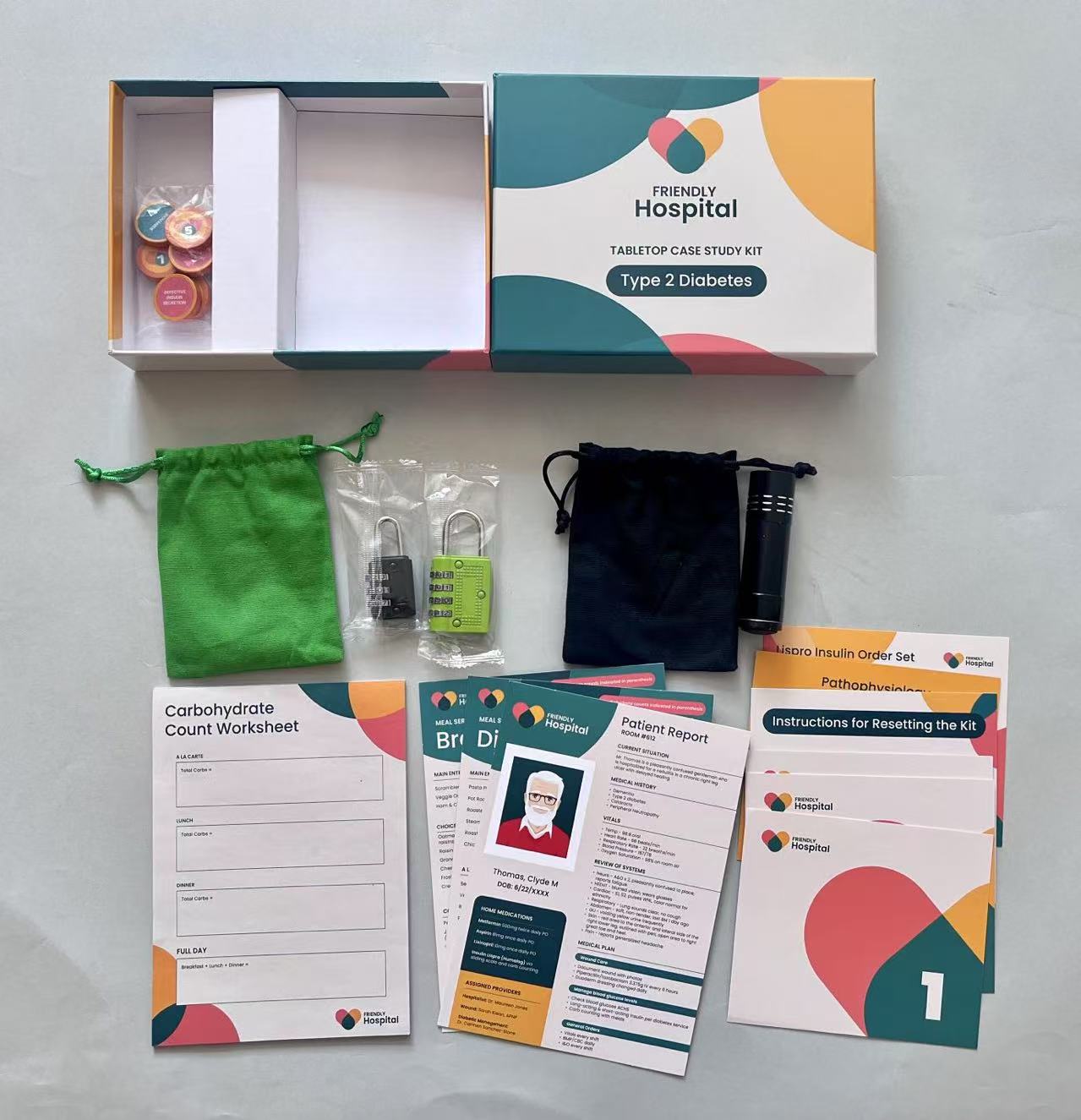 TableTop Case Study Kit - Type 2 Diabetes